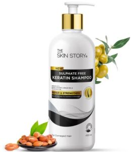 Sulphate Free Keratin Shampoo | Strengthens & Smoothens