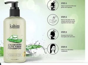 Kahira Aloe Vera Live Fiber Shampoo