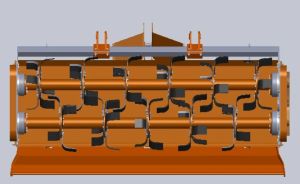 Dual Shaft Rotavator