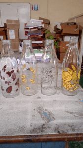 Milk Bottle 1000 Ml Printed