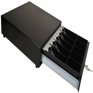 Black Metal Cash Drawer
