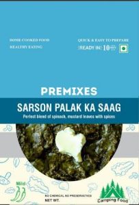 Dehydrated Ready to Eat Sarson Palak Ka Saag, Camping Food