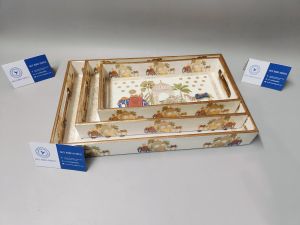 mdf printed tray set