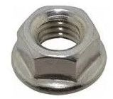 Mild Steel Hex Flange Nuts