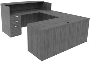 U-Shaped Reception Desk