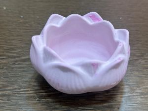Ceremic Lotus Candle Hodler