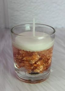 Gold Flakes Candle
