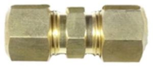 Brass Compression Union, Commonly Used In Plumbing Applications