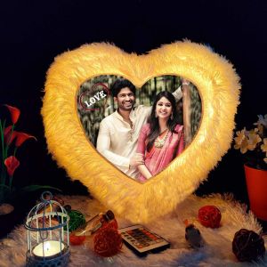 Customized LED Cushion ( Heart )