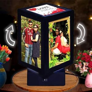 Customized Revolving Photo Frame 4x6