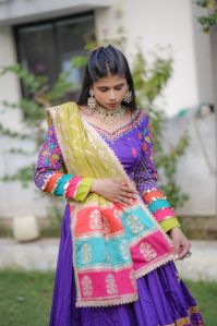 Women's Ethnic Silk Lehenga Choli