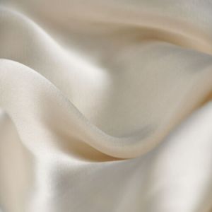 White Silk Fabric