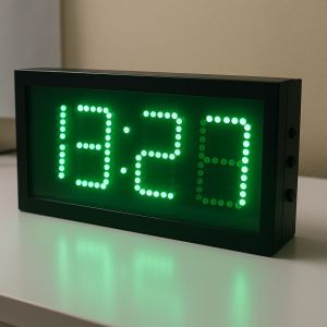 Digital Clock Green (12