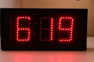 Digital Clock Red (12