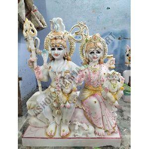 marble gaurishankar statues