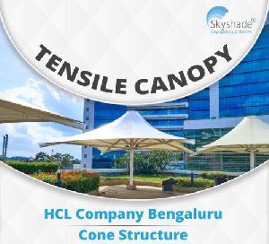 Plain Tensile Structures Customized, Packaging Type : White