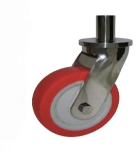 Single Caster Swivel Wheel With Rod