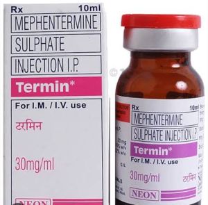 Termin Mephentermine Sulphate Injection, Packaging Size : 10ml