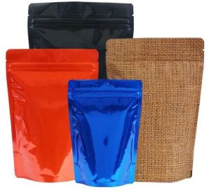 Plain High Quality Plastic Pouches Standard for Packaging