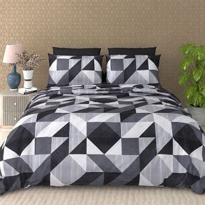 Louis Cotton Printed King Size Bedsheet Set