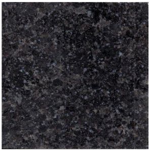 R Black Blue Dot Granite