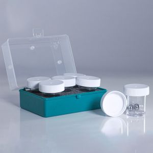 15 Ml Polycarbonate Vial Sets with Lined Caps (Case)