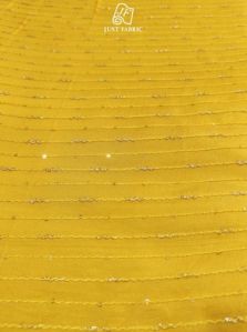 Sequins Work Straight Lines Upada Silk Fabric