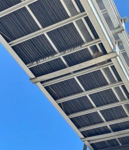 C Channel Solar Structure