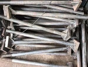 Round Industrial Foundation Bolts, Diameter: 24 Mm