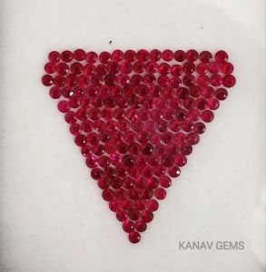 Ruby Sapphire Gemstone 2.0 Mm for Jewelry