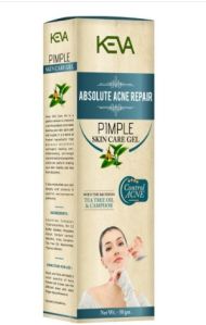 Keva Pimple Skin Care Gel, Color : Transparent
