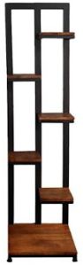 Book Shelf in Black &AMP;AMP; Teak Finish