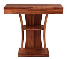 Console Table Honey Finish