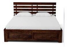 Solid Wood King Size Bed, Color : Provincial Teak, Weight : 144 Kg