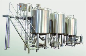 Automatic Liquid Syrup Manufacturing Plant
