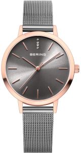 Bering Grey Analogue Women’s Watch – 13434-369