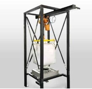 Container Bag Discharge Station, Color : Gray