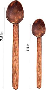 peekar handmade coconut wood spoon spatula