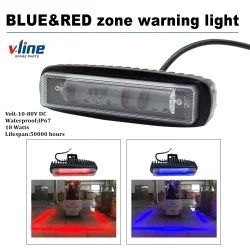 Forklift Aluminium Alloy Red Zone Light