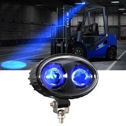 LED Forklift Blue Spotlight, Shape : Round