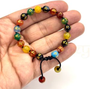 Traditional Handmade Knotted Gemstone Bracelets