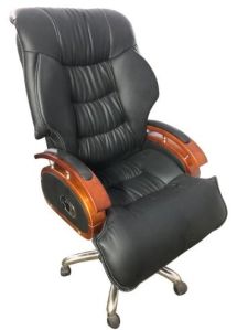 Executive Office Chair in Black (High Back Chair)