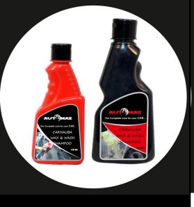 Automax Carnauba Wash Wax Shampoo, Packaging Type : Bottle