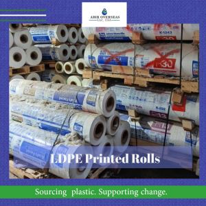 Low Density LDPE Printed Rolls for Packaging, Shopping