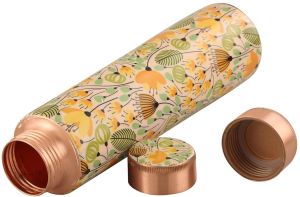 Copper Water Bottle (Printed)