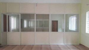 Aluminium Partition Works, Color : Off White, Width : 12 Feet