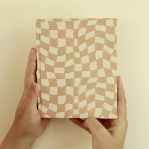 Checkered Handmade Diary
