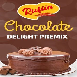 Rufiin Chocolate Delight Cake Premix, Packaging Type : Brown