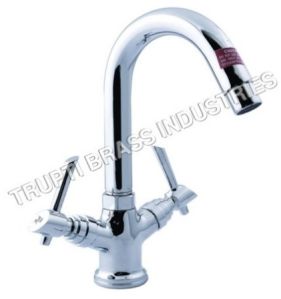 Basin Mixer Central Hole With Regular Spout