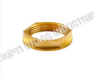 Brass Lock Nuts, Shape : Round